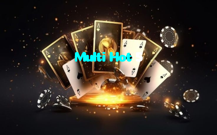 Multi Hot 5 casino presented on mobile device in Pakistan with slots and live games